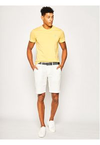 Polo Ralph Lauren T-Shirt 710671438 Żółty Custom Slim Fit. Typ kołnierza: polo. Kolor: żółty. Materiał: bawełna #5