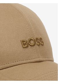 BOSS - Boss Czapka z daszkiem Ari 50519889 Beżowy. Kolor: beżowy. Materiał: bawełna #3