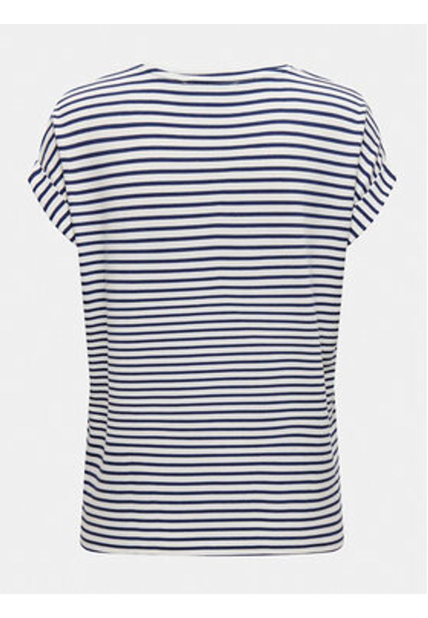 only - ONLY T-Shirt Moster 15206243 Biały Regular Fit. Kolor: biały. Materiał: wiskoza