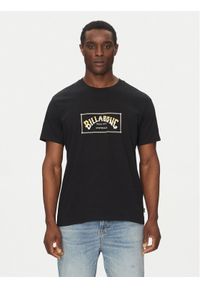 Billabong T-Shirt Arch EBYZT00167 Czarny Regular Fit. Kolor: czarny. Materiał: bawełna