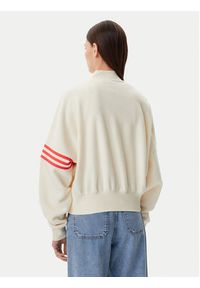 Adidas - adidas Bluza Neuclassics JI8523 Beżowy Loose Fit. Kolor: beżowy. Materiał: syntetyk, bawełna #4