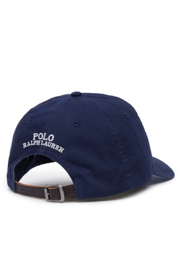 Polo Ralph Lauren Czapka z daszkiem Polo Bear Cotton Twill Ball 211B28119001 Granatowy. Kolor: niebieski. Materiał: bawełna