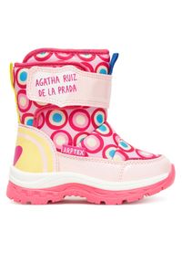 Śniegowce Agatha Ruiz de la Prada. Kolor: różowy