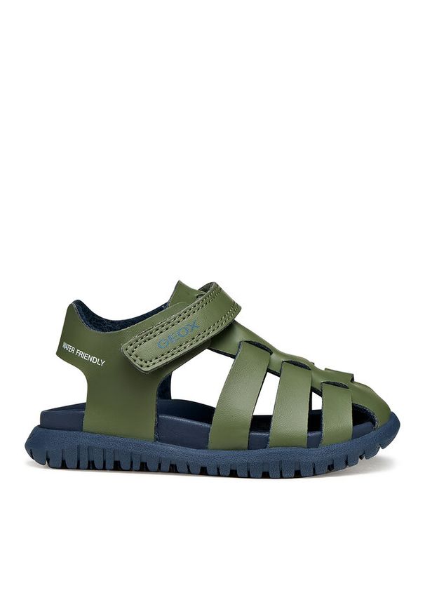 Sandały Geox. Kolor: zielony