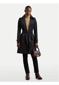 Lauren Ralph Lauren - LAUREN RALPH LAUREN Trencz 297967122003 Granatowy Regular Fit. Kolor: niebieski. Materiał: bawełna #4