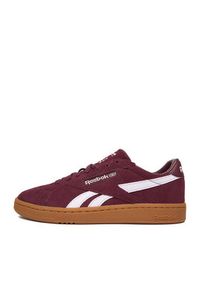 Reebok Sneakersy EO-CLUB C GROUNDS UK 100229523 Bordowy. Kolor: czerwony. Materiał: skóra, zamsz. Model: Reebok Club #6