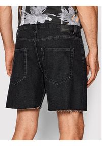 Only & Sons Szorty jeansowe Avi 22023328 Czarny Regular Fit. Kolor: czarny. Materiał: jeans, bawełna #3
