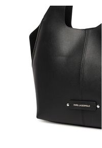 Karl Lagerfeld - KARL LAGERFELD Torebka A3W30080 Czarny. Kolor: czarny. Materiał: skórzane