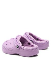 Crocs Klapki 9 Baby Lined Clog 205969-5Q5 Fioletowy. Kolor: fioletowy #6