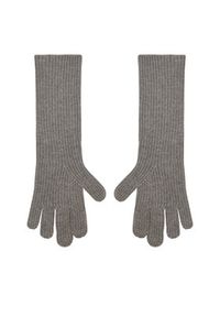 Pinko - PINKO Rękawiczki Damskie Grecia 105997 A2Z4 Szary. Kolor: szary. Materiał: wiskoza #3