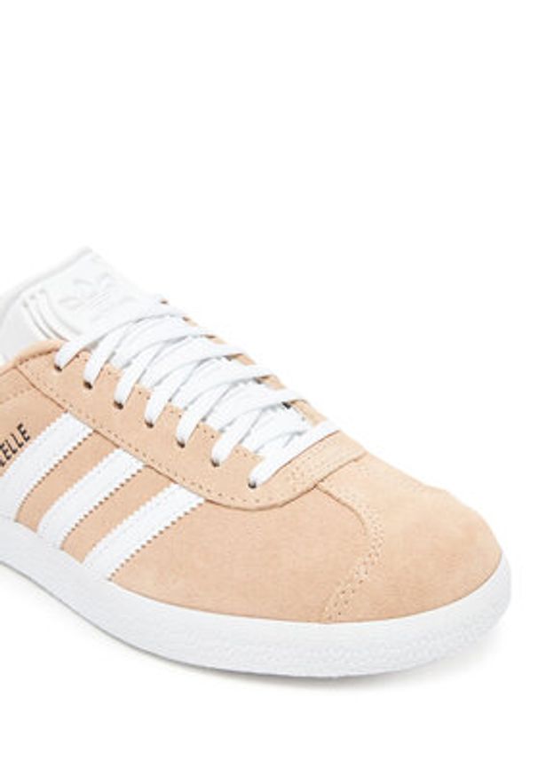 Adidas - adidas Sneakersy Gazelle ID7006 Beżowy. Kolor: beżowy. Materiał: zamsz, skóra. Model: Adidas Gazelle
