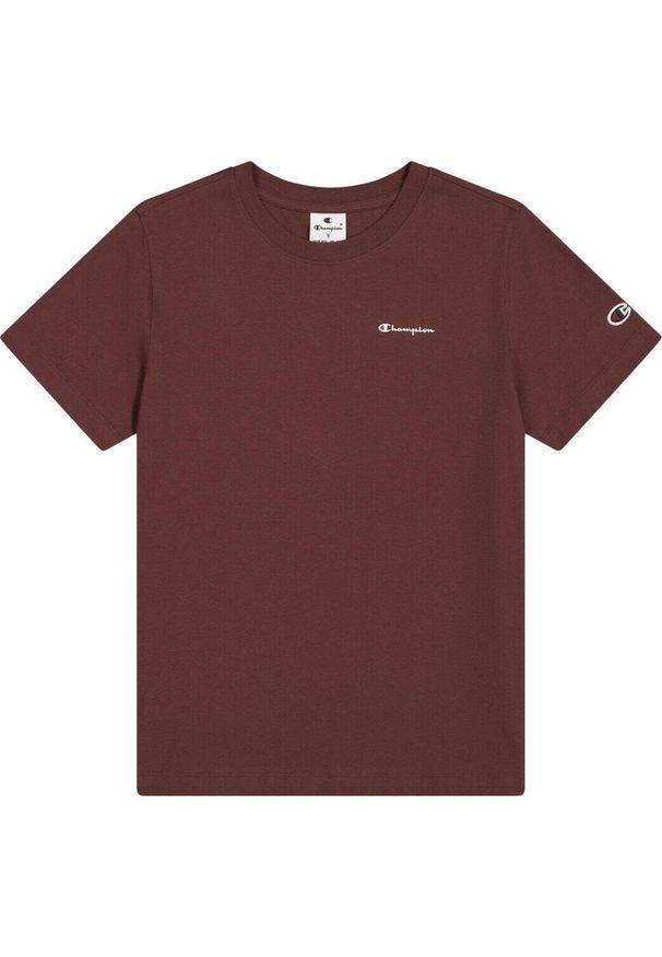 Koszulka sportowa damska Champion SS Tee. Kolor: brązowy