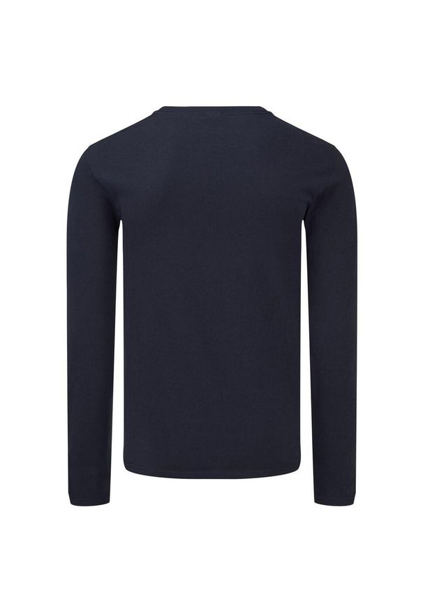 FRUIT OF THE LOOM - Kultowa Koszulka Z Długim Rękawem Unisex Dla Dorosłych. Kolor: niebieski. Długość rękawa: długi rękaw. Długość: długie