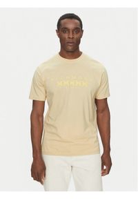 Richmond X T-Shirt UMP25004TS Beżowy Regular Fit. Kolor: beżowy. Materiał: bawełna