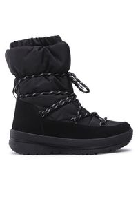 Jenny Fairy Śniegowce NS10121 Czarny. Kolor: czarny. Materiał: materiał #4