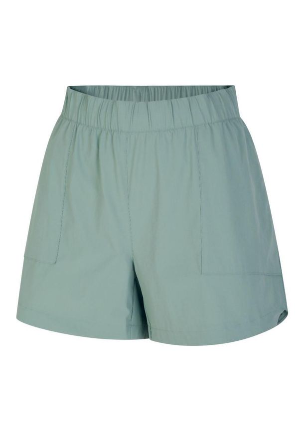 DARE 2B - Szorty damskie fitness Rapport. Kolor: zielony. Materiał: elastan, poliamid. Długość: krótkie. Sport: fitness