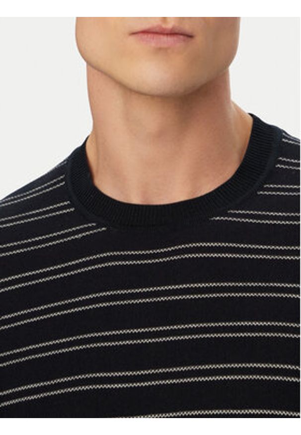 BOSS T-Shirt H-Nalon 50560482 Granatowy Regular Fit. Kolor: niebieski. Materiał: bawełna