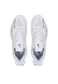 Mizuno Buty halowe Wave Mirage 5 X1GA2350 Zielony. Kolor: zielony. Materiał: materiał. Model: Mizuno Wave #5