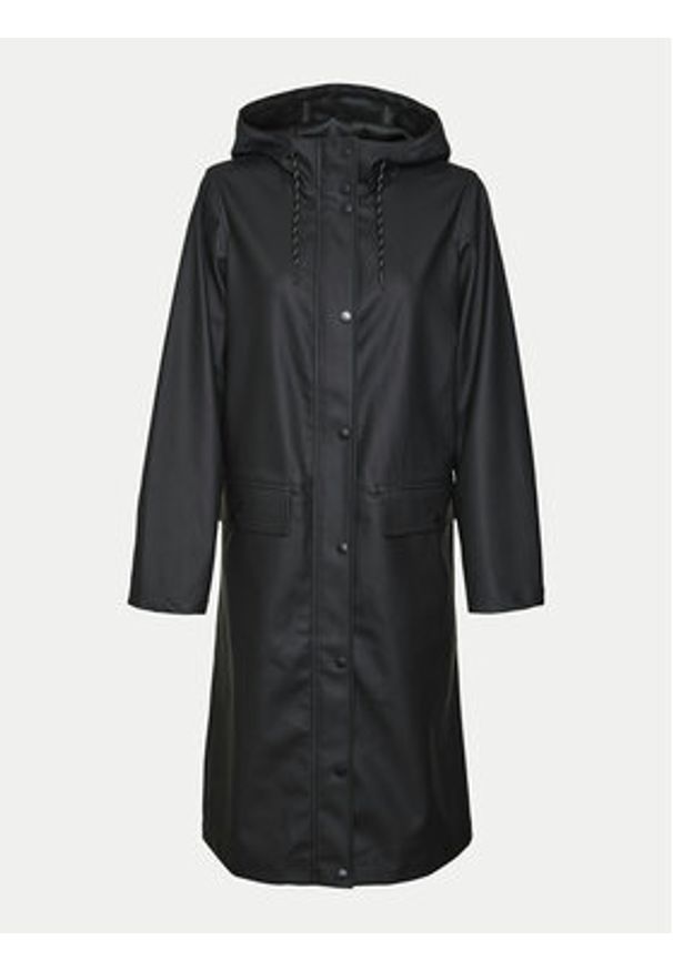 Vero Moda Kurtka przeciwdeszczowa Malou 10320607 Czarny Regular Fit. Kolor: czarny. Materiał: syntetyk
