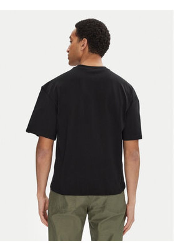 Alpha Industries T-Shirt College 146501 Czarny Relaxed Fit. Kolor: czarny. Materiał: bawełna