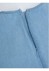 COCCODRILLO - Coccodrillo Sukienka jeansowa WC3128102SRK Niebieski Regular Fit. Kolor: niebieski. Materiał: bawełna, jeans