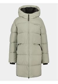 Didriksons Parka Nomi Wns Parka 3 504832 Zielony Regular Fit. Kolor: zielony. Materiał: syntetyk