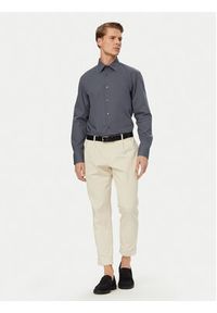 BOSS Koszula H-Hank-Kent-C1-214 50469345 Niebieski Slim Fit. Typ kołnierza: kołnierzyk klasyczny. Kolor: niebieski. Materiał: bawełna #4