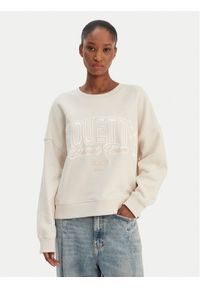 BOSS Bluza C Ever 50556999 Beżowy Oversize. Kolor: beżowy. Materiał: bawełna #1