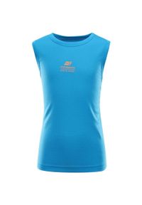 ALPINE PRO - Alpine Pro Neqo Dziecięcy Tanktop Niebieski 152-158. Kolor: niebieski. Materiał: poliester. Sport: turystyka piesza
