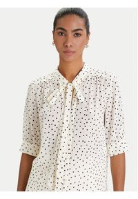 Luisa Spagnoli Bluzka Barcolana 543049 Écru Regular Fit. Materiał: wiskoza #2