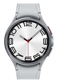 SAMSUNG - Smartwatch Samsung Galaxy Watch 6 Classic LTE 47mm srebrny (R965). Rodzaj zegarka: smartwatch. Kolor: srebrny. Styl: klasyczny, elegancki #6