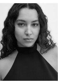 mango - Mango Sukienka koktajlowa Bobiet 67086334 Czarny Regular Fit. Kolor: czarny. Materiał: syntetyk. Styl: wizytowy #7