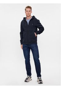 BOSS - Boss Bluza Zetalky 50508578 Granatowy Regular Fit. Kolor: niebieski. Materiał: bawełna #5