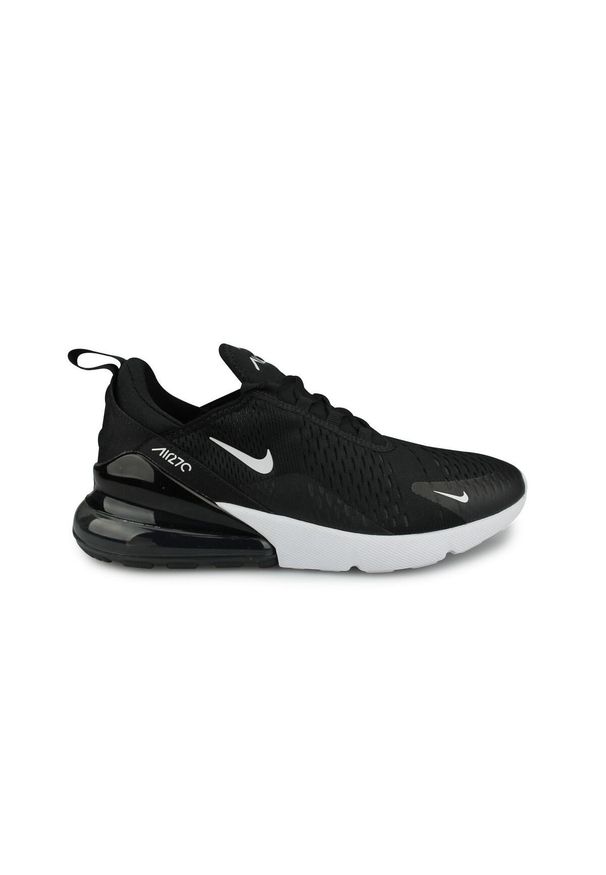 Buty Kobieta Nike Air Max 270 czarny. Okazja: na co dzień. Kolor: czarny. Materiał: syntetyk, tkanina, materiał. Model: Nike Air Max
