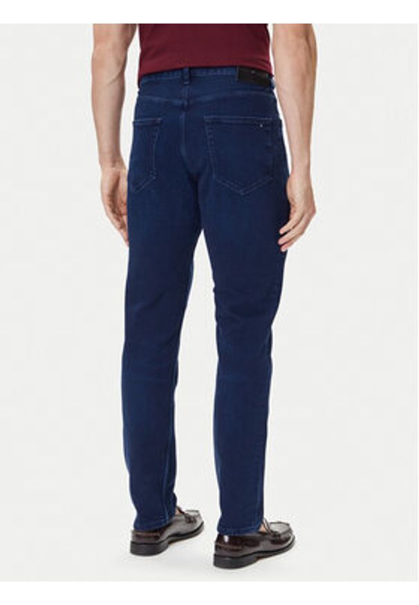 TOMMY HILFIGER - Tommy Hilfiger Jeansy Denton MW0MW39662 Granatowy Straight Fit. Kolor: niebieski