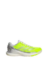 Adidas - Buty Crazyquick Lightstrike Padel. Zapięcie: zamek. Kolor: szary, wielokolorowy, żółty. Sport: tenis