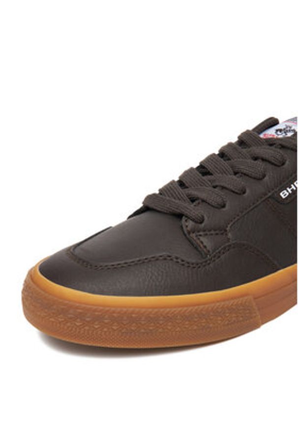 Beverly Hills Polo Club Sneakersy CEO-V5-FALCO Brązowy. Kolor: brązowy. Materiał: materiał