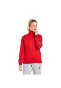 ERIMA - Damska bluza dresowa Erima Essential Team. Kolor: czerwony. Materiał: dresówka. Sport: fitness