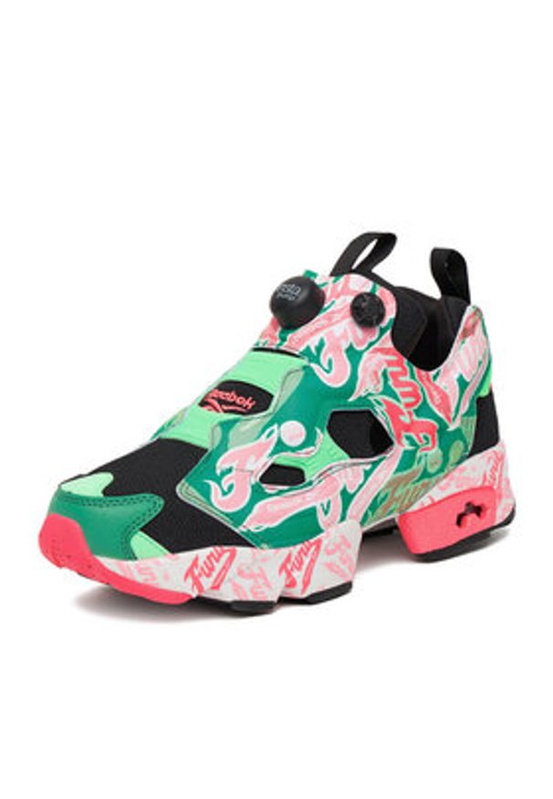 Reebok Sneakersy EO-INSTAPUMP FURY 94 100239571 Zielony. Kolor: zielony. Materiał: materiał