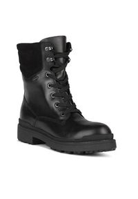Geox Botki D36UPA-04322 C9999 Czarny. Kolor: czarny. Materiał: skóra #3