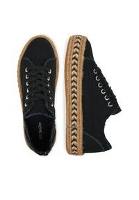 DeeZee Espadryle ZYKS305 Czarny. Kolor: czarny. Materiał: materiał #5