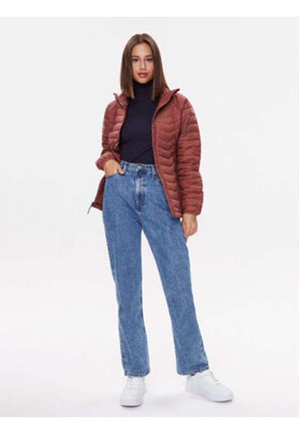 columbia - Columbia Kurtka przejściowa Powder Lite™ Jacket Czerwony Regular Fit. Kolor: czerwony. Materiał: syntetyk