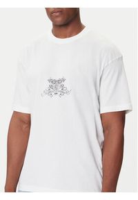 Hugo - HUGO T-Shirt Duarms 50542817 Biały Oversize. Kolor: biały. Materiał: bawełna #4