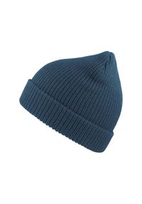 ATLANTIS - Czapka Mieszanka Wełny Woolly. Kolor: niebieski. Materiał: wełna. Sezon: zima