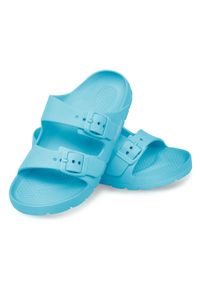 Klapki basenowe sandały dla dzieci Aqua Speed Laredo. Kolor: niebieski