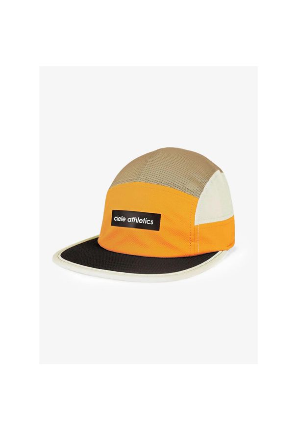 Ciele Athletics - Czapka z daszkiem Ciele Go Cap Field Iconic Bar. Kolor: pomarańczowy