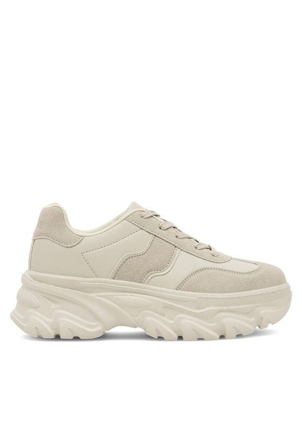 DeeZee Sneakersy AARNA WAG1370802A Beżowy. Kolor: beżowy. Materiał: materiał