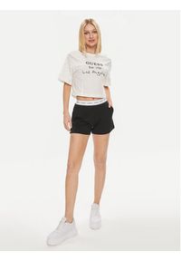 Guess Szorty piżamowe O4GD02 KBS91 Czarny Loose Fit. Kolor: czarny. Materiał: bawełna #6