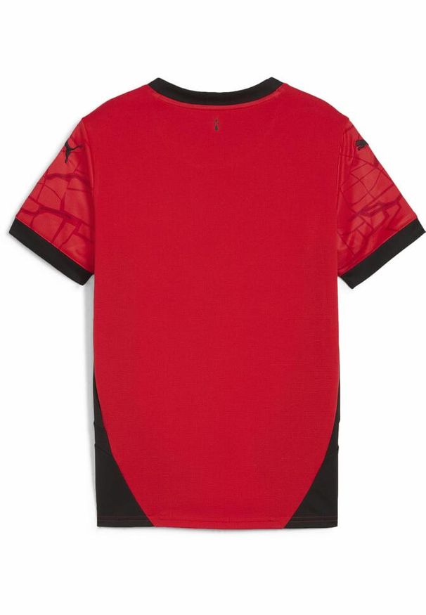 Puma - Młodzieżowa koszulka domowa Stade Rennais F.C. 24/25 PUMA Red Black. Kolor: czerwony, wielokolorowy, czarny