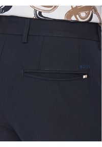 BOSS - Boss Spodnie materiałowe Kaito1_T 50487754 Granatowy Slim Fit. Kolor: niebieski. Materiał: syntetyk, bawełna